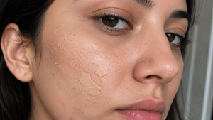 Patchy Makeup